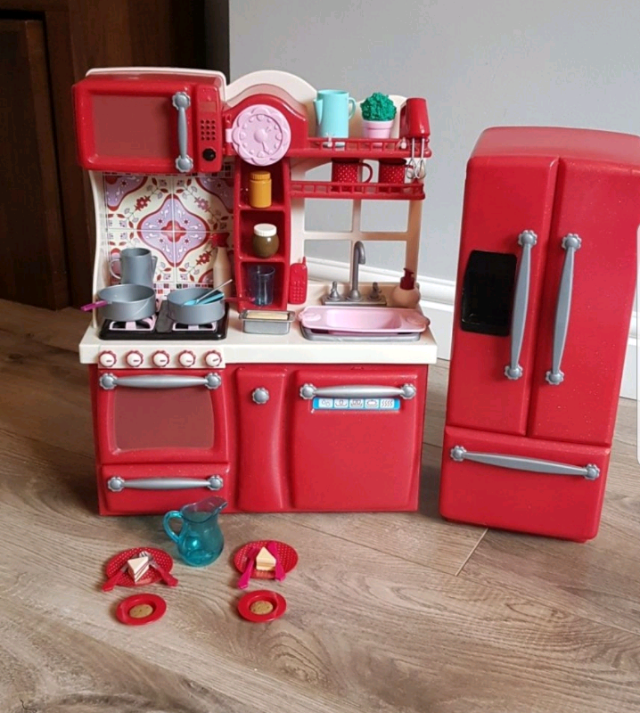 our generation kitchen set red